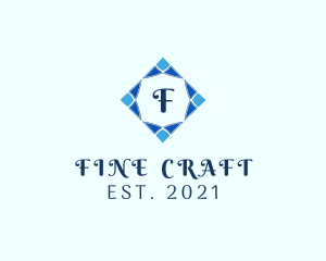 Decorative Diamond Tile logo design