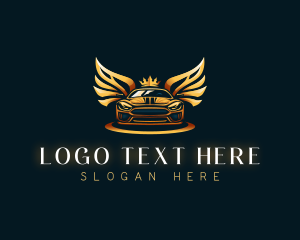 Repair - Wing Automotive Car logo design