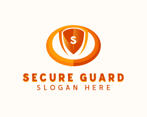 Cybersecurity Tech Shield logo design