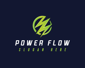 Bolt Power Voltage logo design