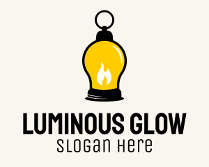 Illumination - Gas Lamp Lightbulb Illumination logo design