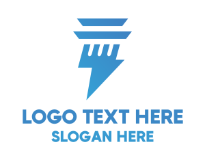 Storm - Thunder Pillar logo design