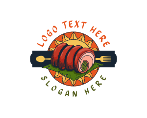 Badge - Pinoy Lechon Pork Belly logo design