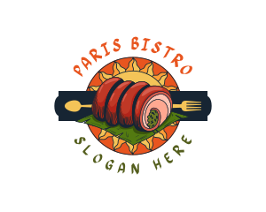 Pinoy Lechon Pork Belly logo design