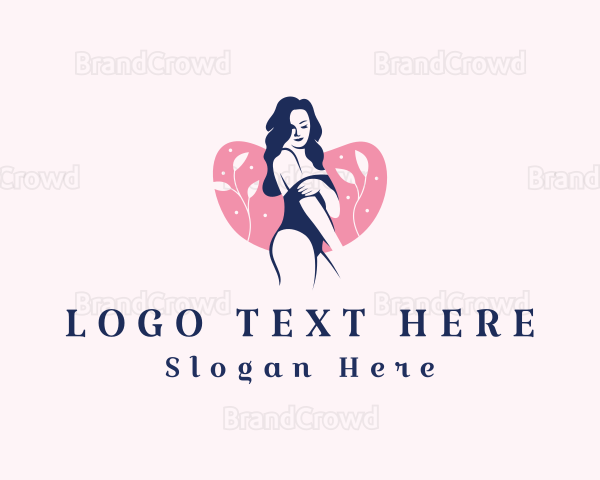 Fashion Lingerie Woman Logo