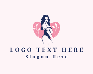 Self Care - Fashion Lingerie Woman logo design