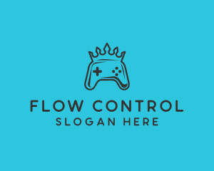 King Crown Controller Console logo design