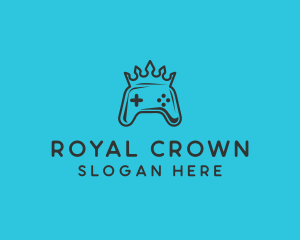 King - King Crown Controller Console logo design