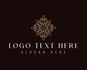 Ornamental - Decorative Luxury Flower logo design