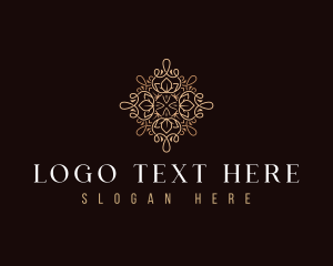Decorative Luxury Flower Logo