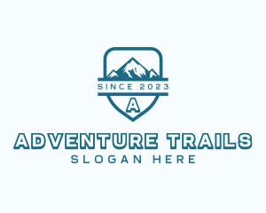 Mountain Climbing Adventure logo design