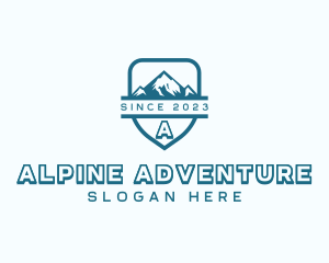 Mountain Climbing Adventure logo design