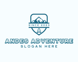 Mountain Climbing Adventure logo design