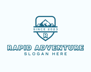 Mountain Climbing Adventure logo design