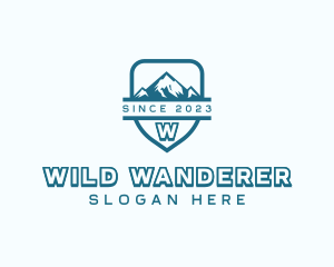 Mountain Climbing Adventure logo design