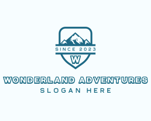 Mountain Climbing Adventure logo design