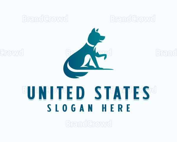 Pet Dog Veterinary Logo