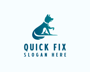 Pet Dog Veterinary Logo