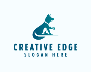 Basset Hound - Pet Dog Veterinary logo design