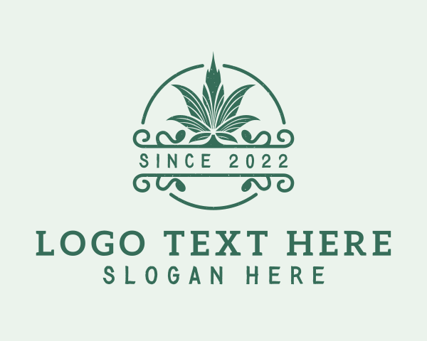 Drug - Marijuana Nature Drug logo design