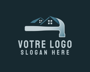 Tools - Home Improvement Hammer logo design