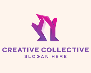 Creative Abstract Agency logo design