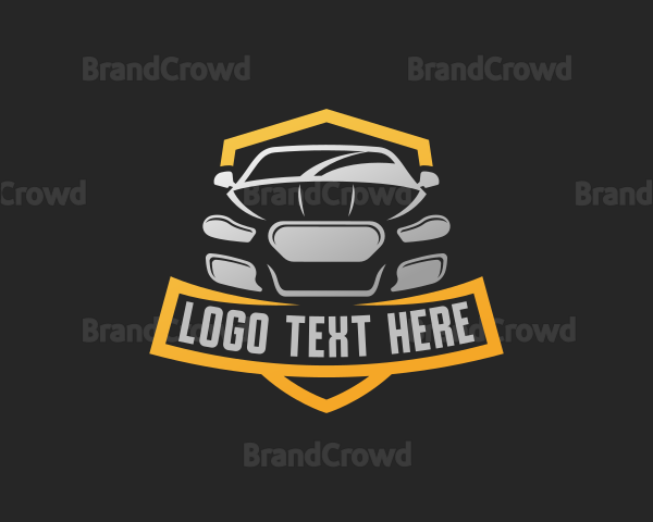 Race Car Automotive Logo