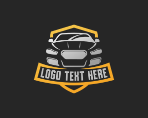 Gradient - Race Car Automotive logo design