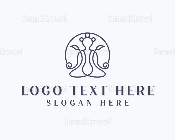 Holistic Yoga Meditation Logo