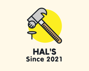 Hardware - Hammer Builder Tool logo design
