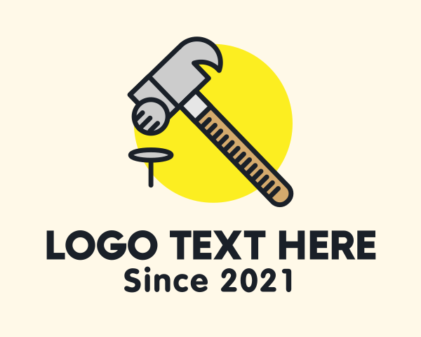 Revamp - Hammer Builder Tool logo design