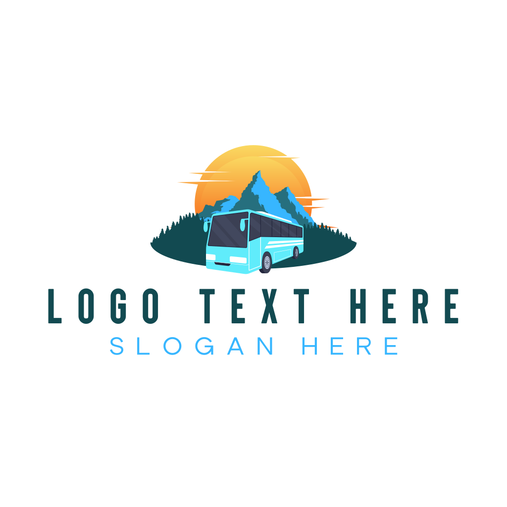 Mountain Bus Outdoor Adventure Logo | BrandCrowd Logo Maker