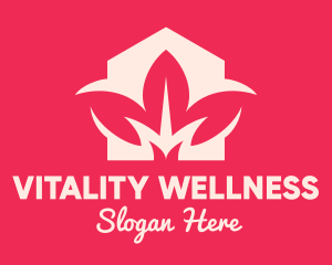 Modern Spa & Wellness House logo design