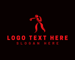 Boxing Gym - Boxing Athletic Fitness logo design