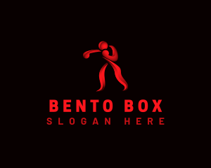 Boxing Athletic Fitness logo design