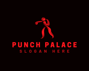 Boxing - Boxing Athletic Fitness logo design