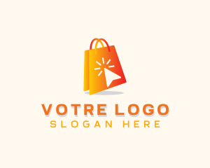 Online Shopping Bag Logo