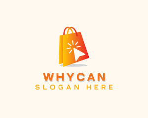 Online Shopping Bag Logo