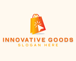Product - Online Shopping Bag logo design