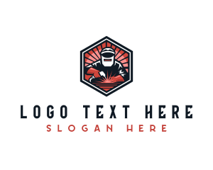 Industrial Welding Fabrication logo design