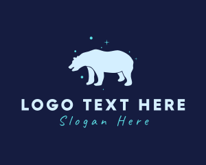 Winter - Winter Polar Bear logo design