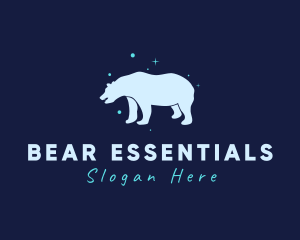 Winter Polar Bear  logo design