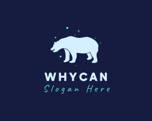 Polar Bear - Winter Polar Bear logo design