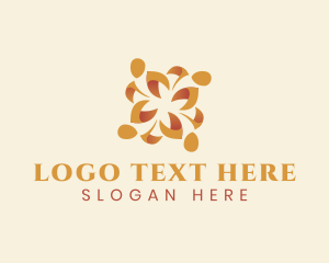 Social - Team Organization Community logo design