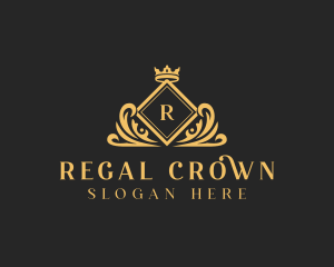 Regal Crown Monarchy  logo design