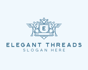 Elegant Hawk Crest logo design