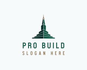 Skyscraper Tower Building logo design