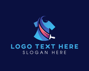 Ecommerce - Fashion Tshirt Paint logo design