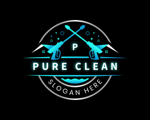 Pressure Wash Housekeeping logo design