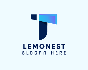 Marketing - Marketing Modern Business Letter T logo design